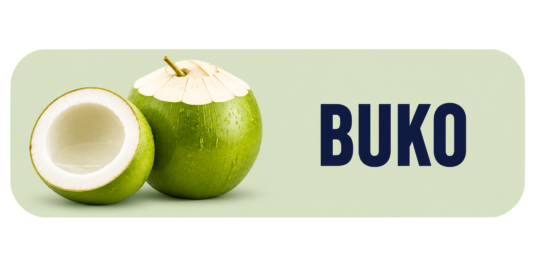 Buko flavor pill