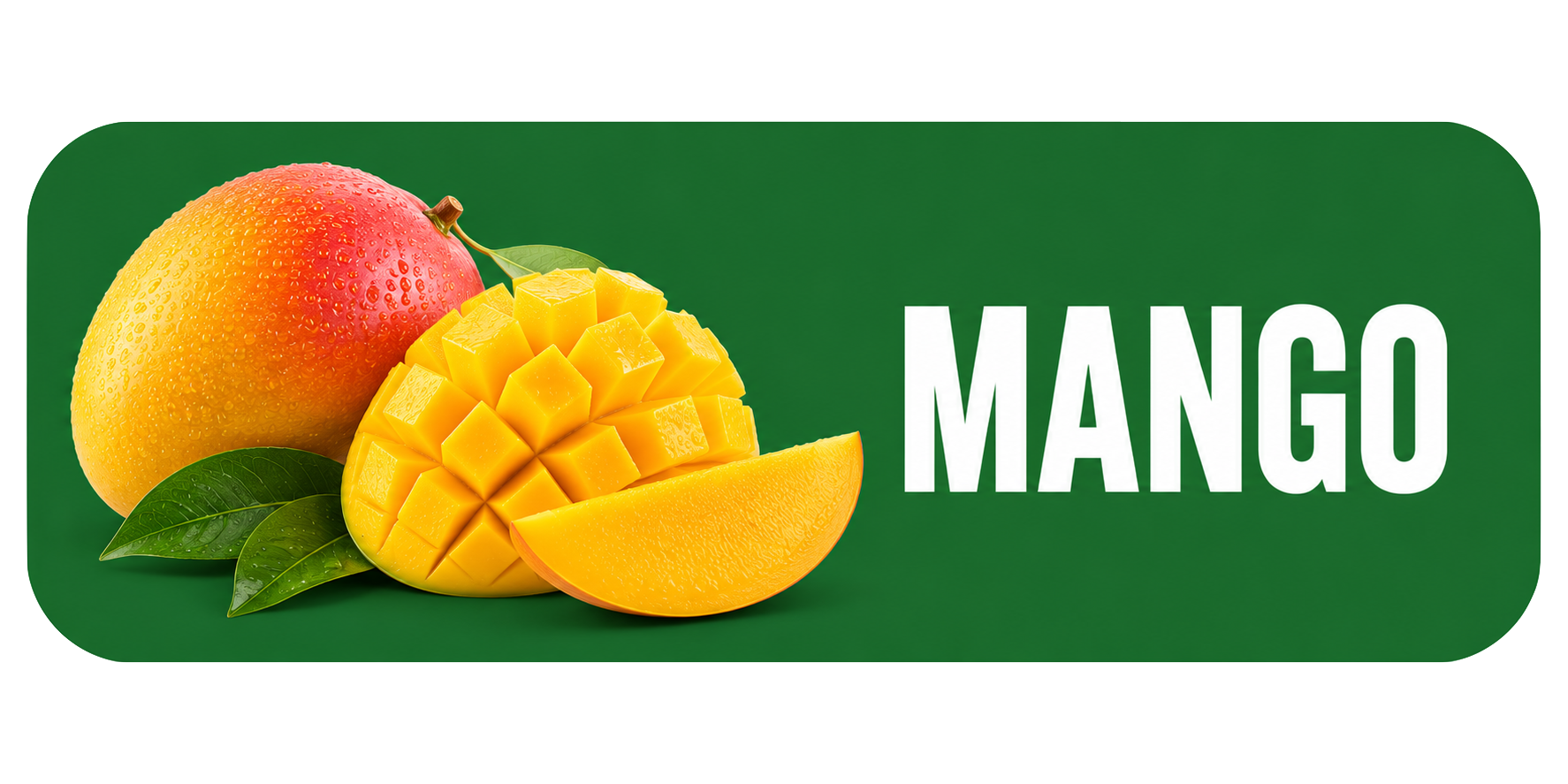 Mango flavor pill