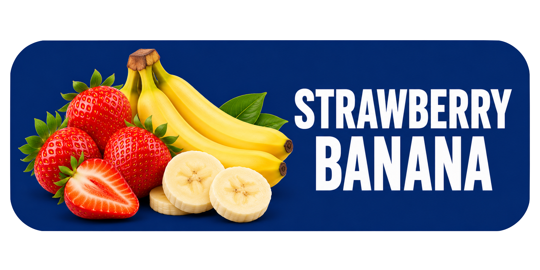 Strawberry Banana flavor pill